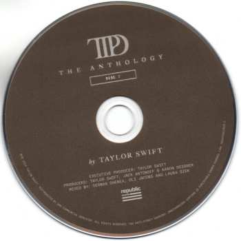 2CD Taylor Swift: The Tortured Poets Department: The Anthology 652614