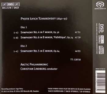 2SACD Pyotr Ilyich Tchaikovsky: Tchaikovsky Symphonies Nos 4 | 5 | 6 546929