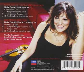 CD The Czech Philharmonic Orchestra: Violin Concertos 640209