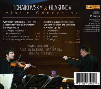 CD Pyotr Ilyich Tchaikovsky: Violin Concertos 552701