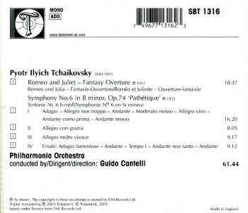 CD Pyotr Ilyich Tchaikovsky: Romeo And Juliet. Symphony No.6 "Pathétique" 609383