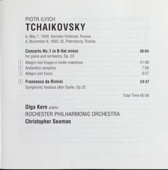 CD Pyotr Ilyich Tchaikovsky: Piano Concerto No. 1 / Francesca da Rimini 566514