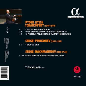 CD Sergei Prokofiev: Tchaikovsky / Rachmaninov / Prokofiev 643864