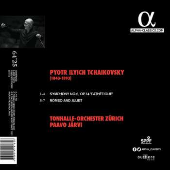 CD Pyotr Ilyich Tchaikovsky: Symphony No. 6 In B Minor, Op. 74 'Pathétique'; Romeo And Juliet 611647