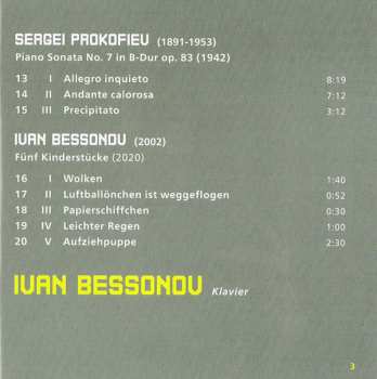 SACD Sergei Prokofiev: Ivan Bessonov Plays Tchaikowsky Rachmaninoff Prokofiev 561820