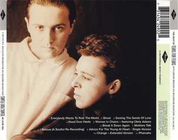 CD Tears For Fears: The Best Of Tears For Fears 606748