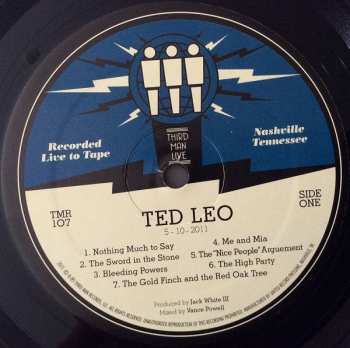 LP Ted Leo: Live At Third Man 592275