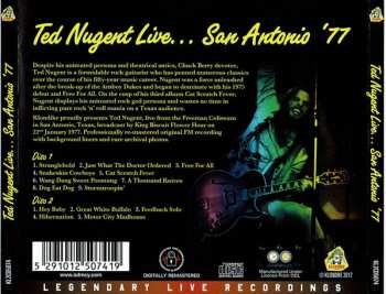 2CD Ted Nugent: Live ... San Antonio '77 564105