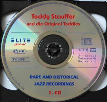 2CD Teddy Stauffer Und Seine Original Teddies: Rare And Historical Jazz Recordings 559835