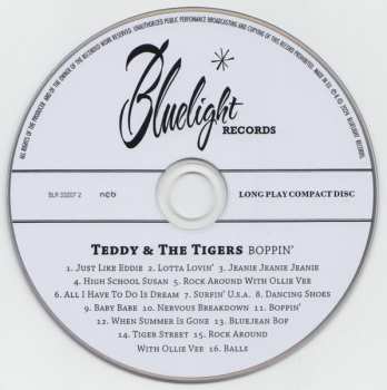 CD Teddy & The Tigers: Boppin' 619136