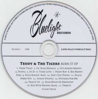 CD Teddy & The Tigers: Burn It Up 623569