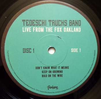 3LP Tedeschi Trucks Band: Live From The Fox Oakland 46457