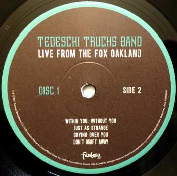 3LP Tedeschi Trucks Band: Live From The Fox Oakland 46457