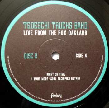 3LP Tedeschi Trucks Band: Live From The Fox Oakland 46457