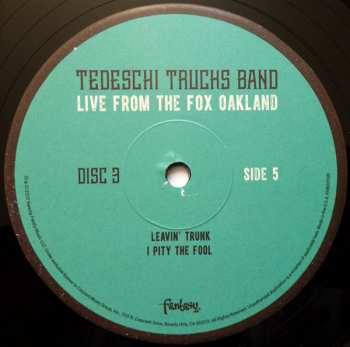 3LP Tedeschi Trucks Band: Live From The Fox Oakland 46457