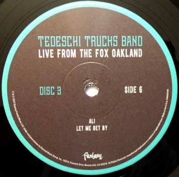 3LP Tedeschi Trucks Band: Live From The Fox Oakland 46457