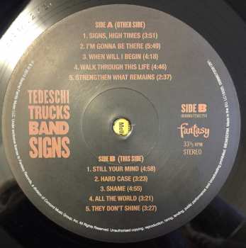 LP/SP Tedeschi Trucks Band: Signs 410513