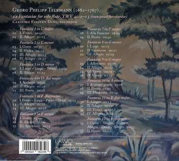 CD Georg Philipp Telemann: 12 Solo Fantasias  574196