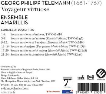 CD Georg Philipp Telemann: Voyageur Virtuose  516130