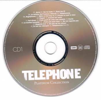 3CD Téléphone: Platinum Collection - Trois CD 49195