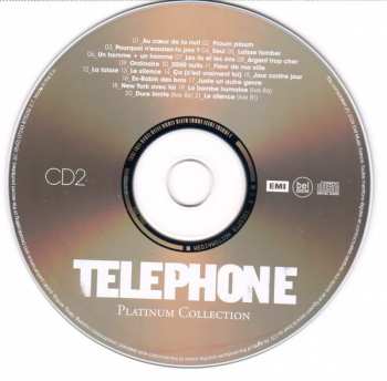 3CD Téléphone: Platinum Collection - Trois CD 49195