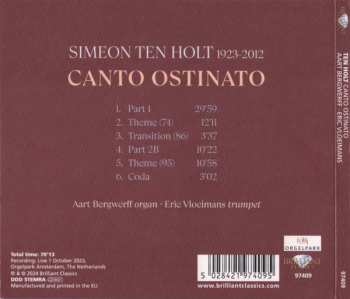 CD Simeon ten Holt: Canto Ostinato DLX 626484