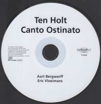 CD Simeon ten Holt: Canto Ostinato DLX 626484