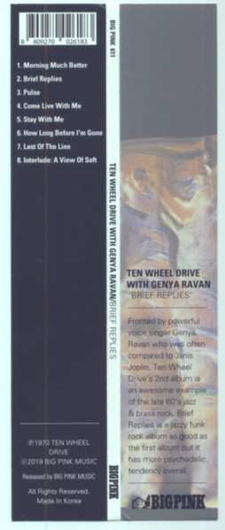 CD Ten Wheel Drive: Brief Replies 634842