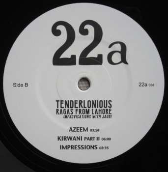 LP Tenderlonious: Ragas From Lahore, Improvisations With Jaubi 353231