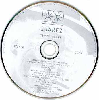 CD Terry Allen: Juarez 341112