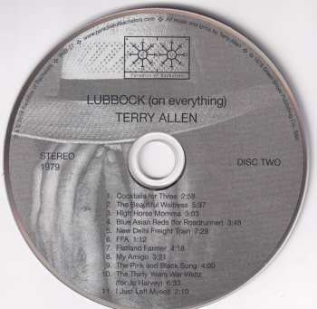 2CD Terry Allen: Lubbock (On Everything) 522853