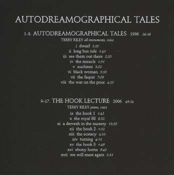 CD Terry Riley: Autodreamographical Tales 547200