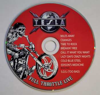 CD Tesla: Full Throttle Live 610173