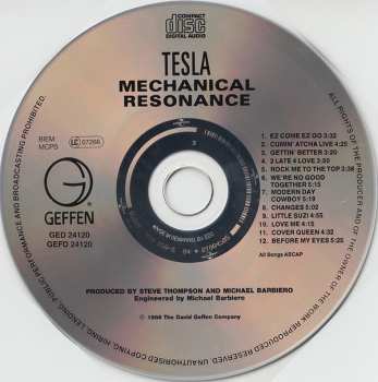 CD Tesla: Mechanical Resonance 433672