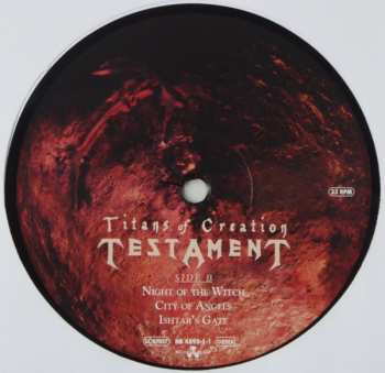 2LP Testament: Titans Of Creation 36720