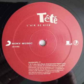 2LP Tété: L'Air De Rien 651812