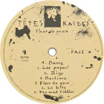 LP Têtes Raides: Fleur De Yeux 637855