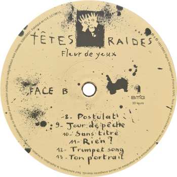 LP Têtes Raides: Fleur De Yeux 637855