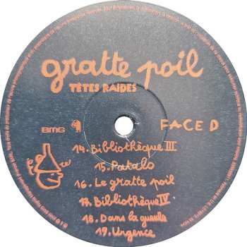 LP Têtes Raides: Gratte Poil 637878