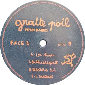 LP Têtes Raides: Gratte Poil 637878