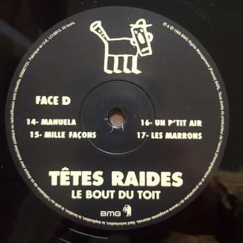 2LP Têtes Raides: Le Bout Du Toit 454517