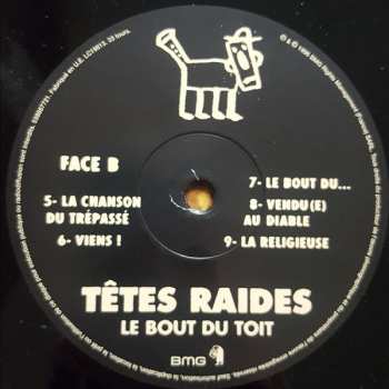 2LP Têtes Raides: Le Bout Du Toit 454517