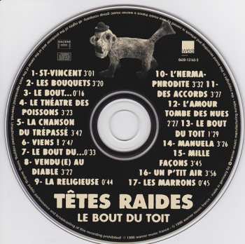 CD Têtes Raides: Le Bout Du Toit DIGI 387999