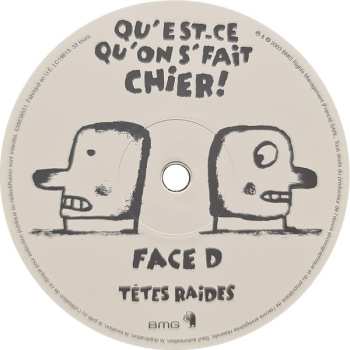 2LP Têtes Raides: Qu'Est-Ce Qu'On S'Fait Chier ! 634405