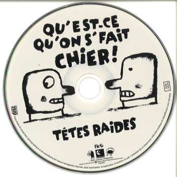 CD Têtes Raides: Qu'Est-Ce Qu'On S'Fait Chier! 646945