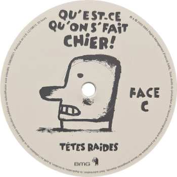 2LP Têtes Raides: Qu'Est-Ce Qu'On S'Fait Chier ! 634405