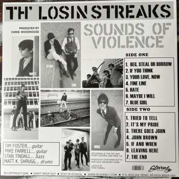 LP Th' Losin Streaks: Sounds Of Violence 649633