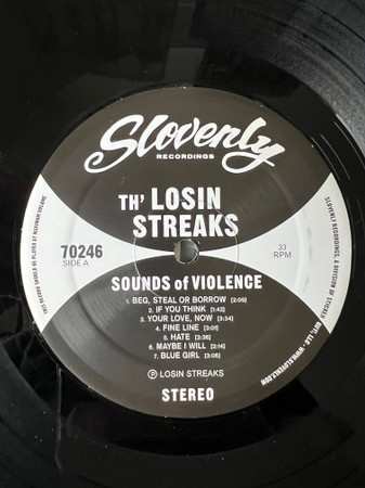 LP Th' Losin Streaks: Sounds Of Violence 649633