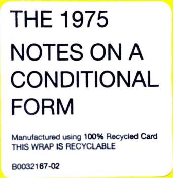 CD The 1975: Notes On A Conditional Form 655195