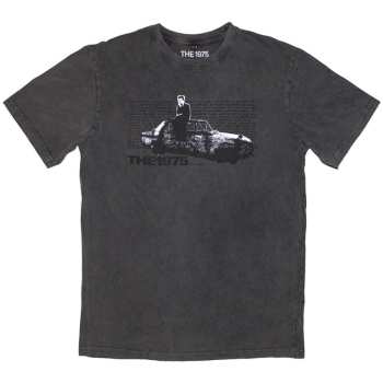 Merch The 1975: Stone Wash Tričko Car Photo